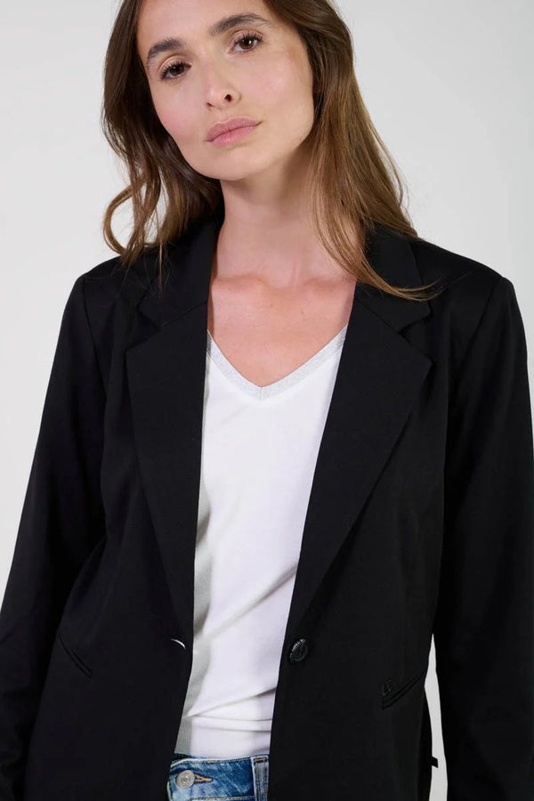 Le Temps des Cerises - Oscar jacket in black