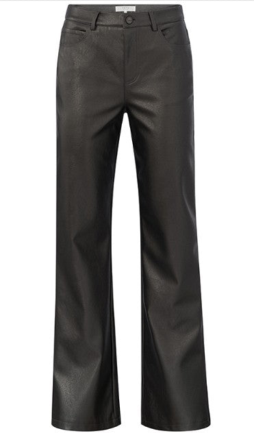 YAYA - Metallic Faux Leather Wide Leg