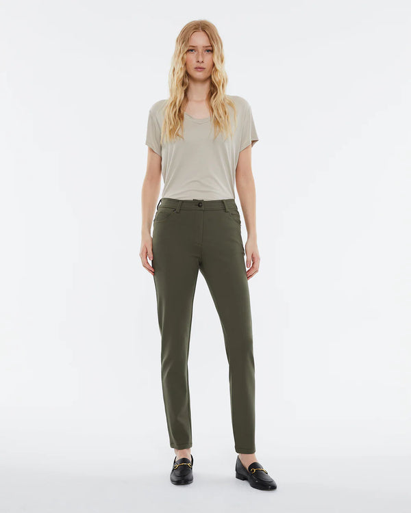 Andam - Women's skinny knit pants