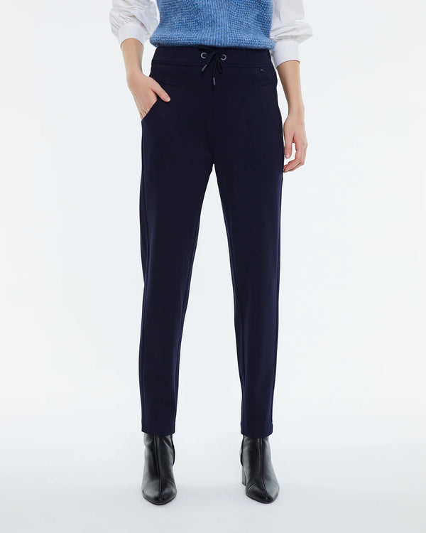 Andam - Womens'knitted pants with drawstring