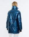 Andam - Metallic blue Parka