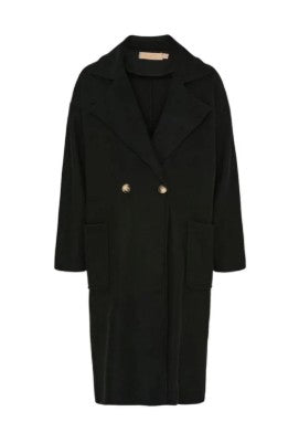Marta du Chateau - Idalia coat in black