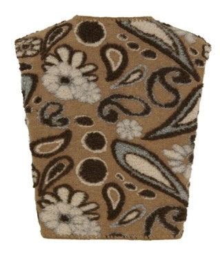 Marta du Chateau - Pilar waistcoat in Camello