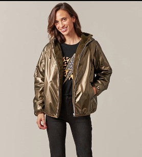 Deeluxe- Reversible jacket in Khaki