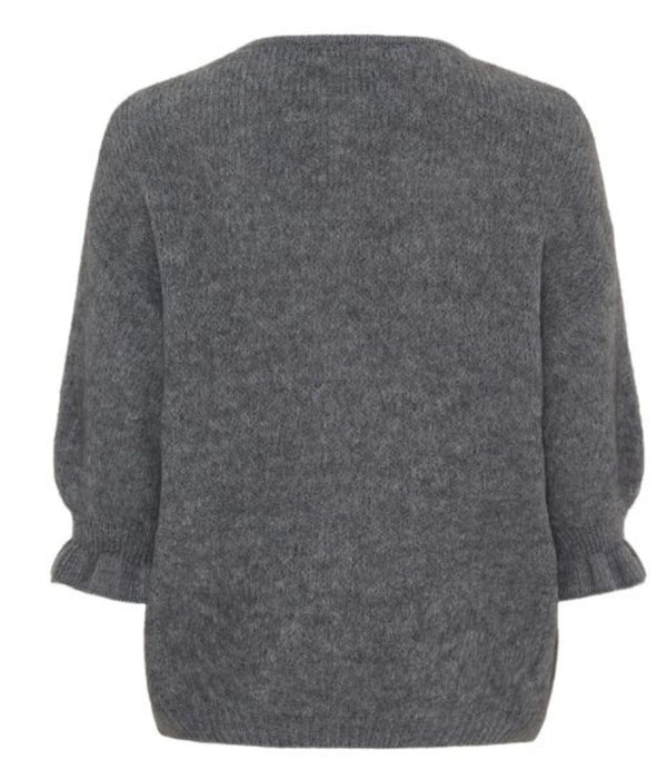 Marta du Chateau - Juliana knit Medium grey
