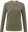 YAYA - Double layer constructed longsleeve top