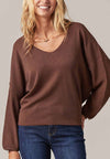 Deeluxe - light brown pullover- KIARA