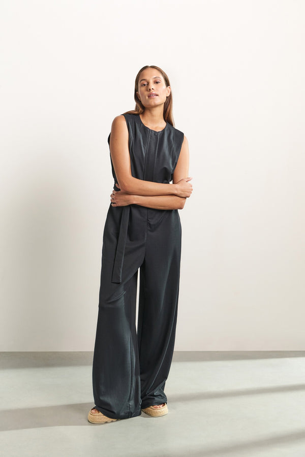 YAYA Jumpsuit -Washed Black