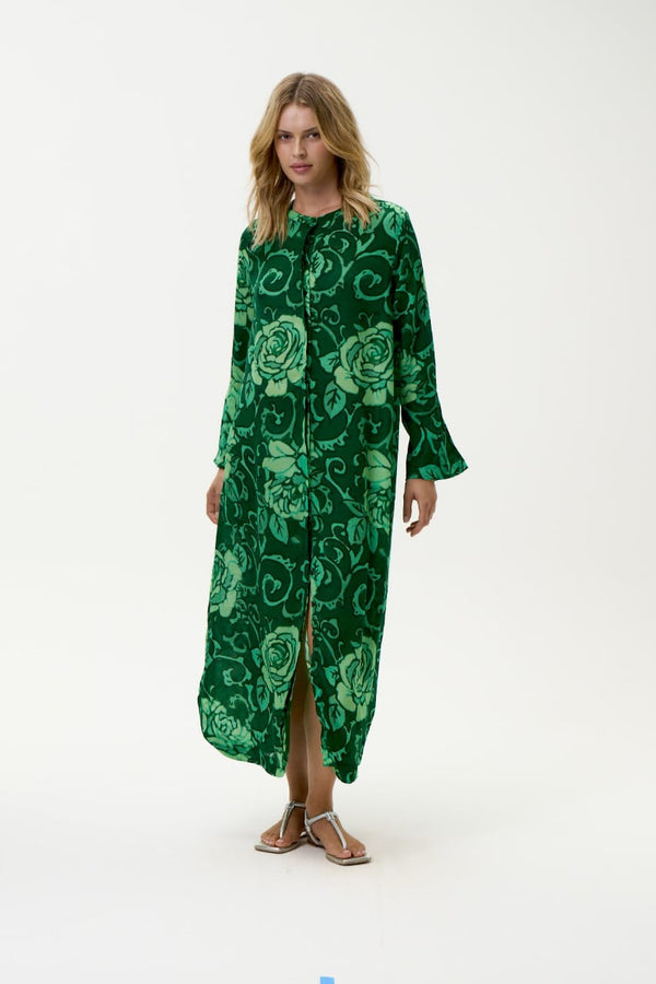 ONE SEASON India Dress- Emerald
