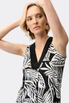 Joseph Ribkoff LDS Top -Tropical Print