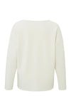 YAYA V- neck Sweatshirt -Birch Sand
