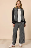 Threadz Spliced Pant - Black Ivory