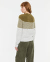 ANDAMRound Neck Sweater - Khaki