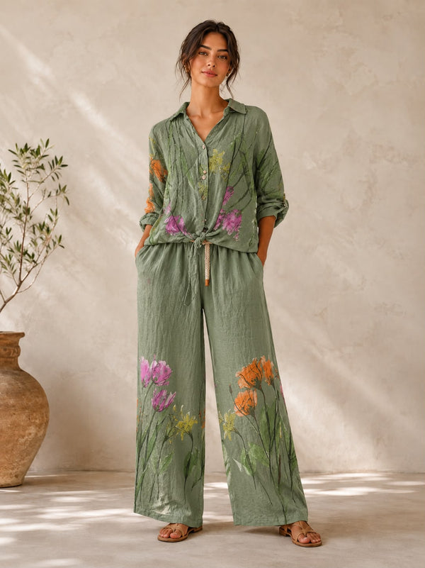 Made in Italy 100% Linen Pant