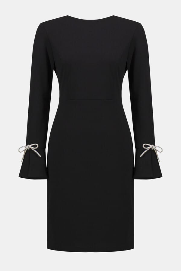 Joseph ribkoff Embellished Bodycon Dress - Black