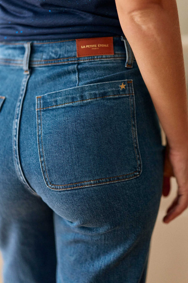 La Petite EtoileStraight Jean - Double Wash