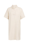 YAYA Dress with Short Sleeves and Polo collar