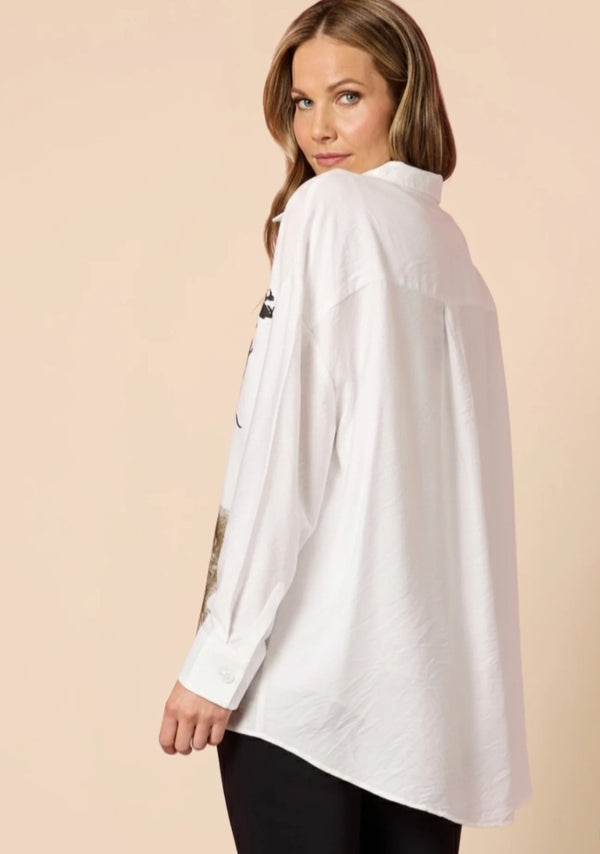 Threadz Celine Shirt - Ivory