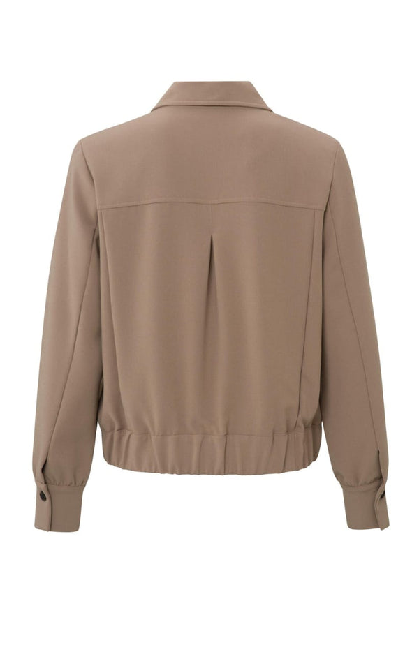 YAYA Woven jacket- Sinopia Fresco Brown