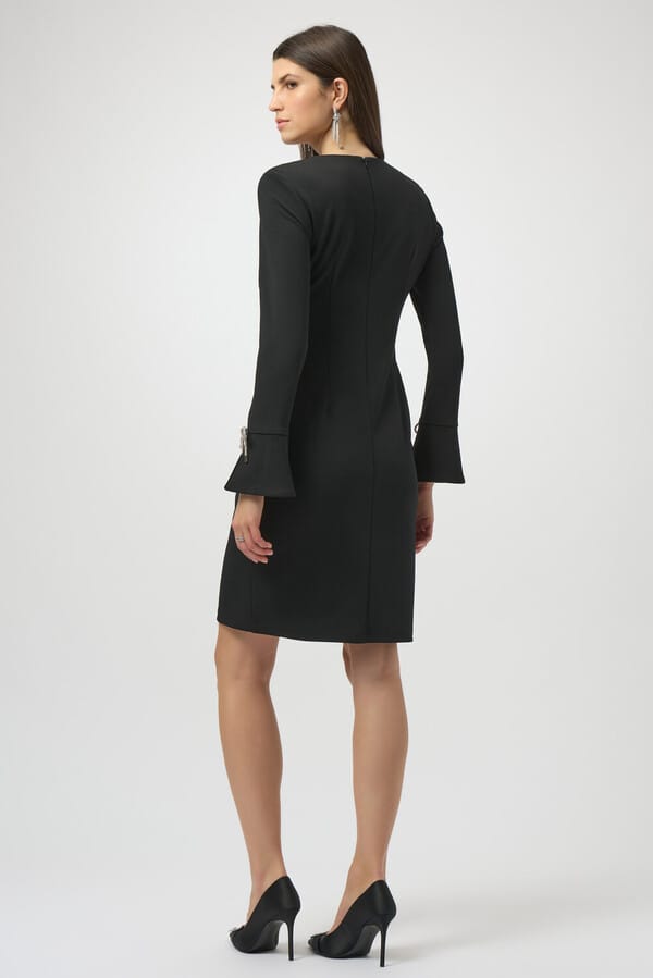 Joseph ribkoff Embellished Bodycon Dress - Black