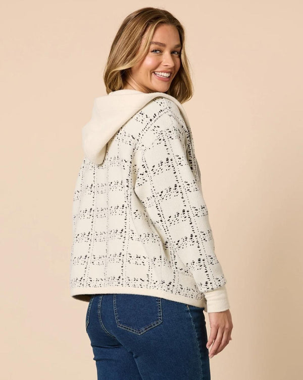 Threadz Mademoiselle Knit Jacket - Ivory