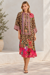 Lula Soul Safari Bloom Kaftan Dress
