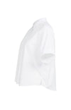 YAYAShort Roll- Up Sleeve Blouse With Collar