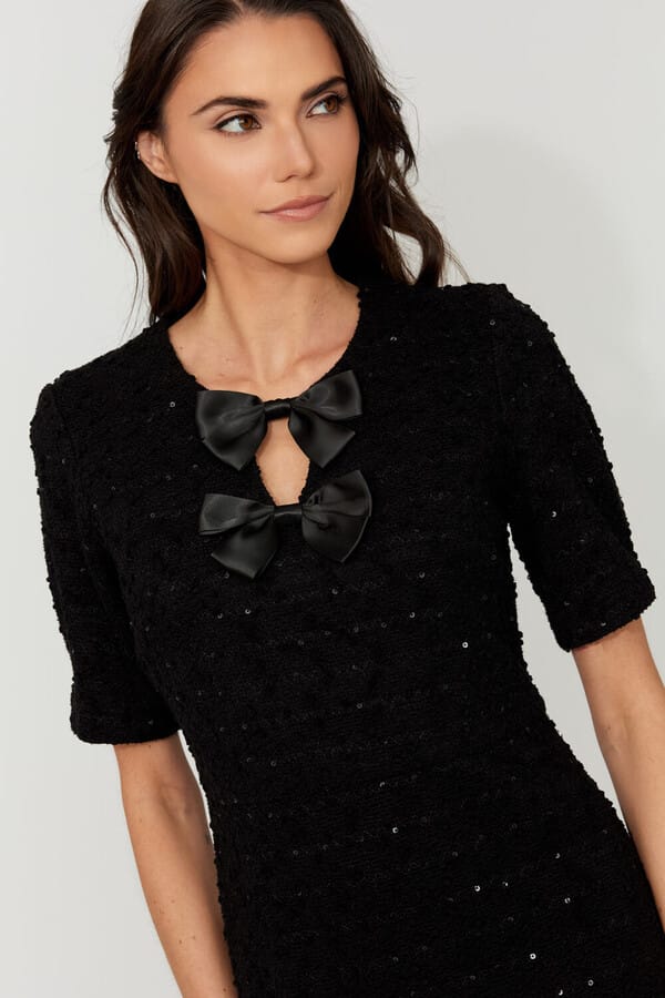 Joseph Ribkoff Knee-length Bodycon Dress - Black