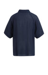YAYA Short Sleeve Raglan Top - Navy
