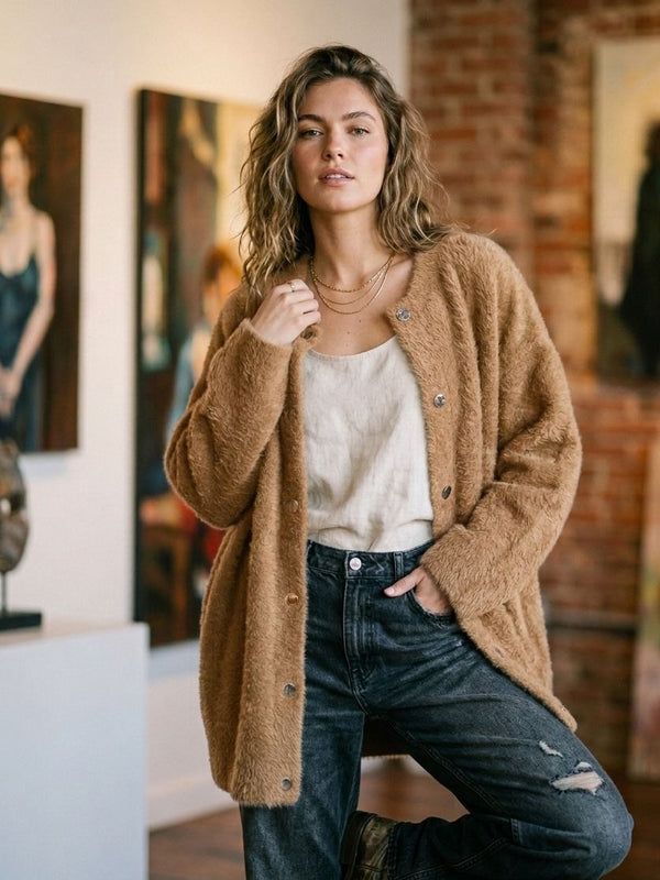 Faux Fur Coat