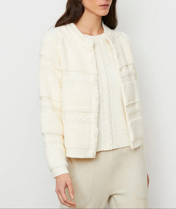 ALDO MARTINS Mifes Jacket Cream white