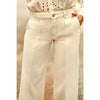 La Petite Etoile Straight-leg Jean - White