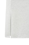 YAYA Midi skirt - Grey Melange