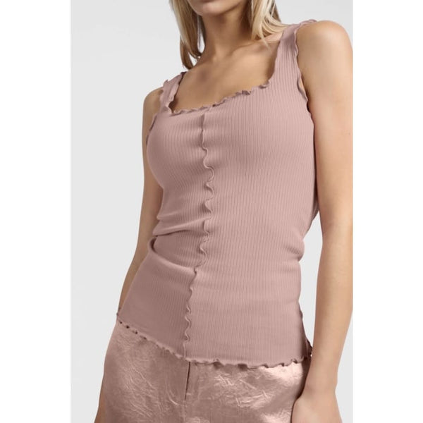 YAYA Singlet - Soft Mauve Pink