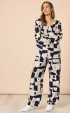 Threadz Rive Gauche Pant - Navy Multi