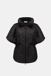 Joseph Ribkoff Puffer Jacket With Zipper - Black
