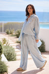 Brave and True Homestead Shirt - Icy Blue