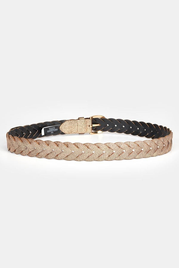 Le temps Braided Cooper Kebir Belt-Cooper