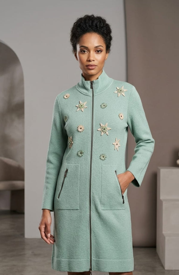 TRICOT CHIC Coat - Mint
