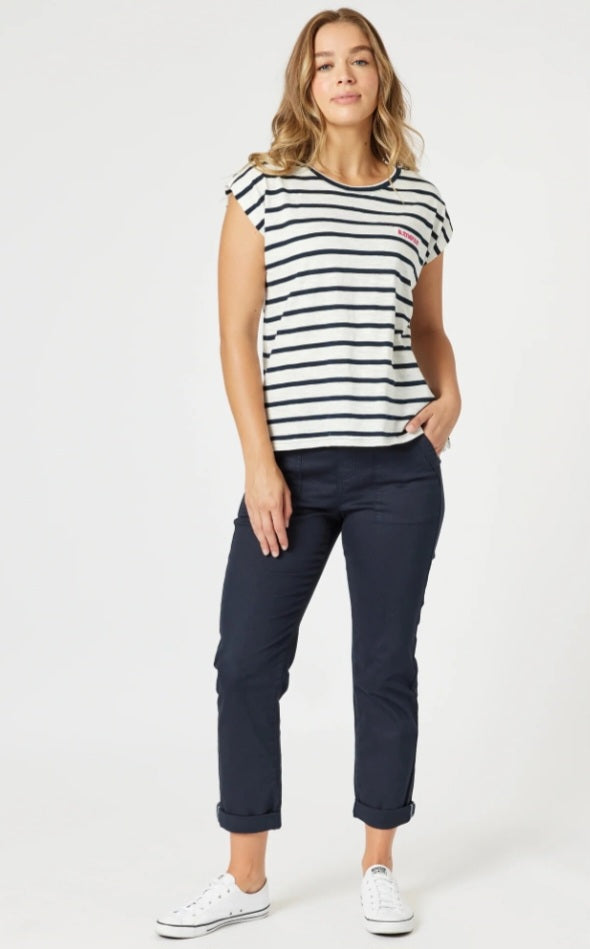 Threadz Isabella Pant - Navy