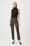 Joseph Ribkoff Geometric Formal Trousers - Black/Beige
