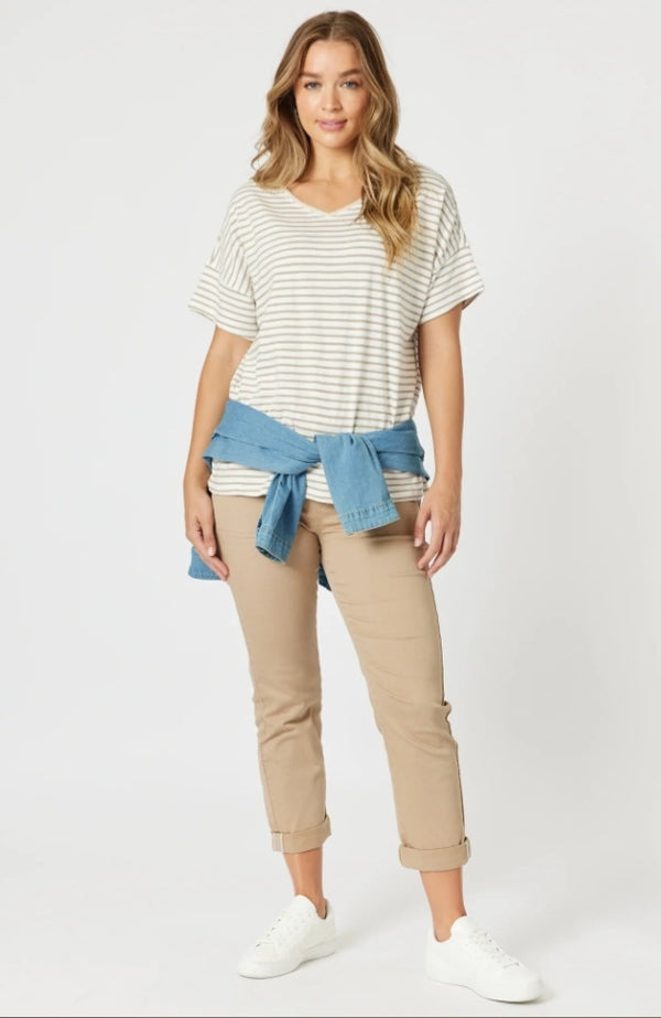 Threadz Isabella Pant - Nutmeg
