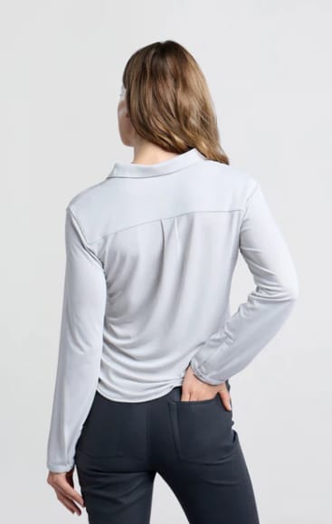 YAYA Top - Sky Grey