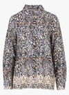 La Petite Etoile Printed Shirt - Brown