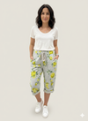 Made in Italy- Pati Shorts- Lemon Print
