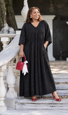 Mastik Midnight Shimmer Dress - Black