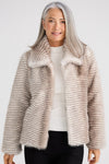 Brave and True Steinway Jacket - Grey Stripe