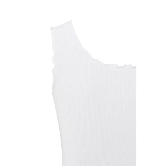 YAYA Singlet Top - Pure White