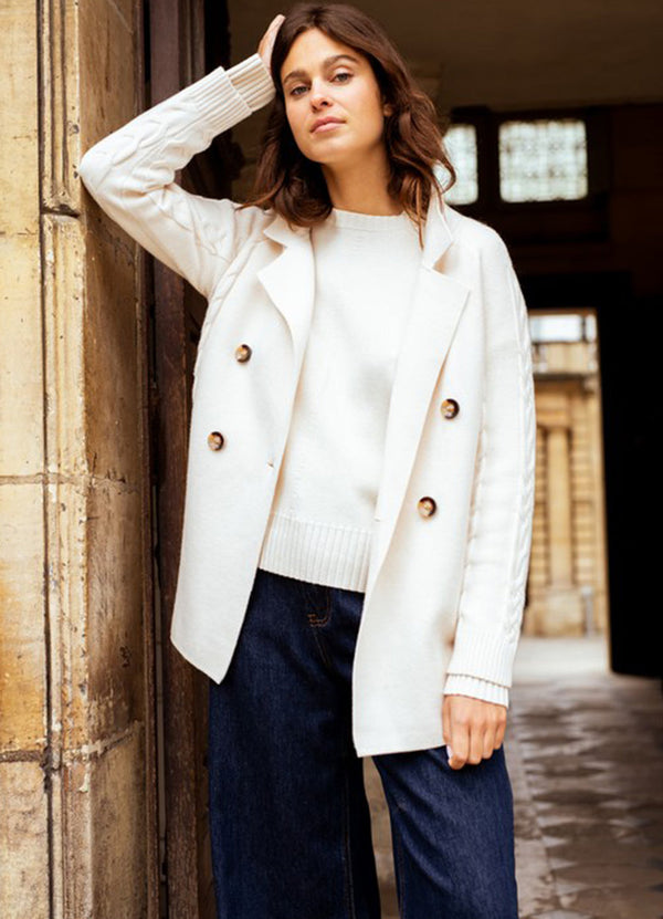 SUNNY STUDIO ANYA Knit - Ecru