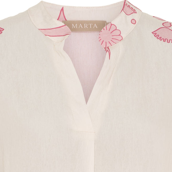 Marta Du Chateau Helma Dress - Rosa4058Tpi